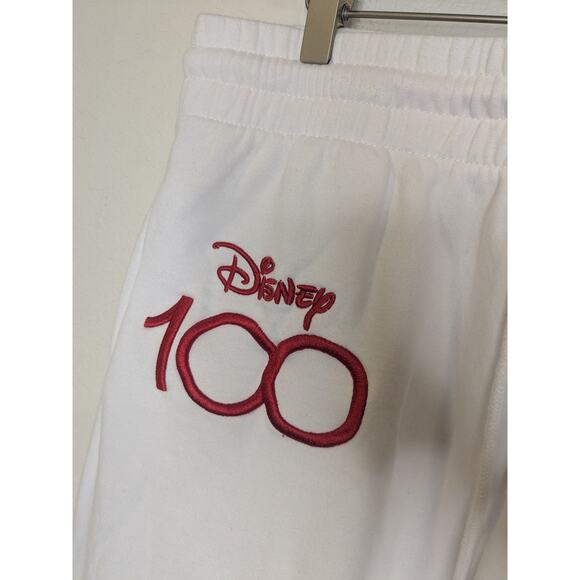 Disney 100 Years Jogger Pants Stitch Tinker Bell Mickey Mouse Winnie The Pooh XL - Picture 2 of 10